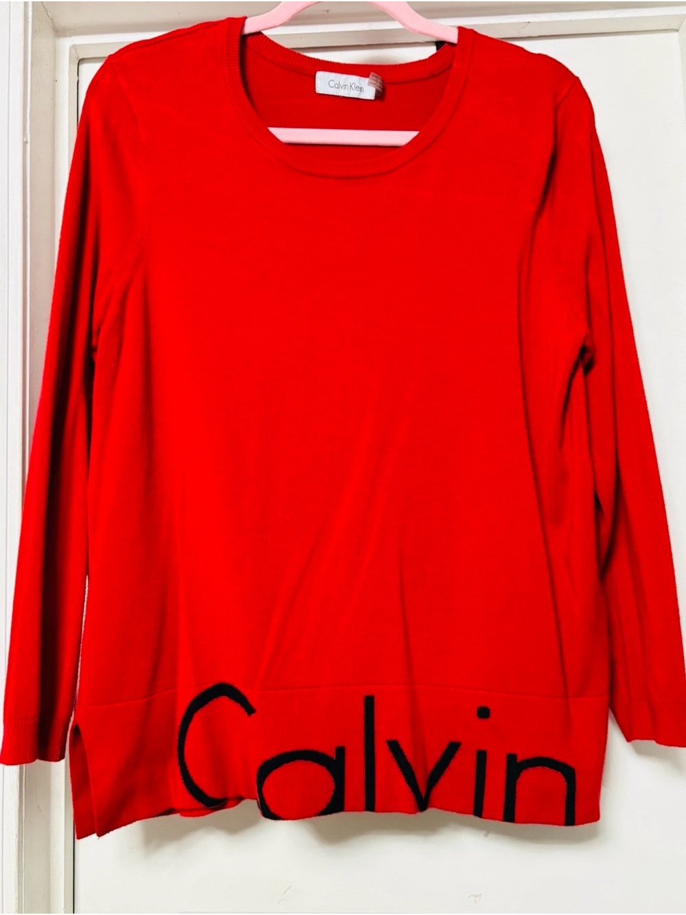 Calvin Klein sweater red❤️